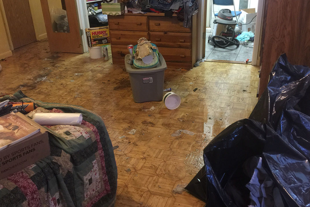 water damage causes and signs