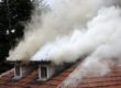 House with smoke damage