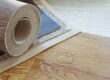 water damage under vinyl floors