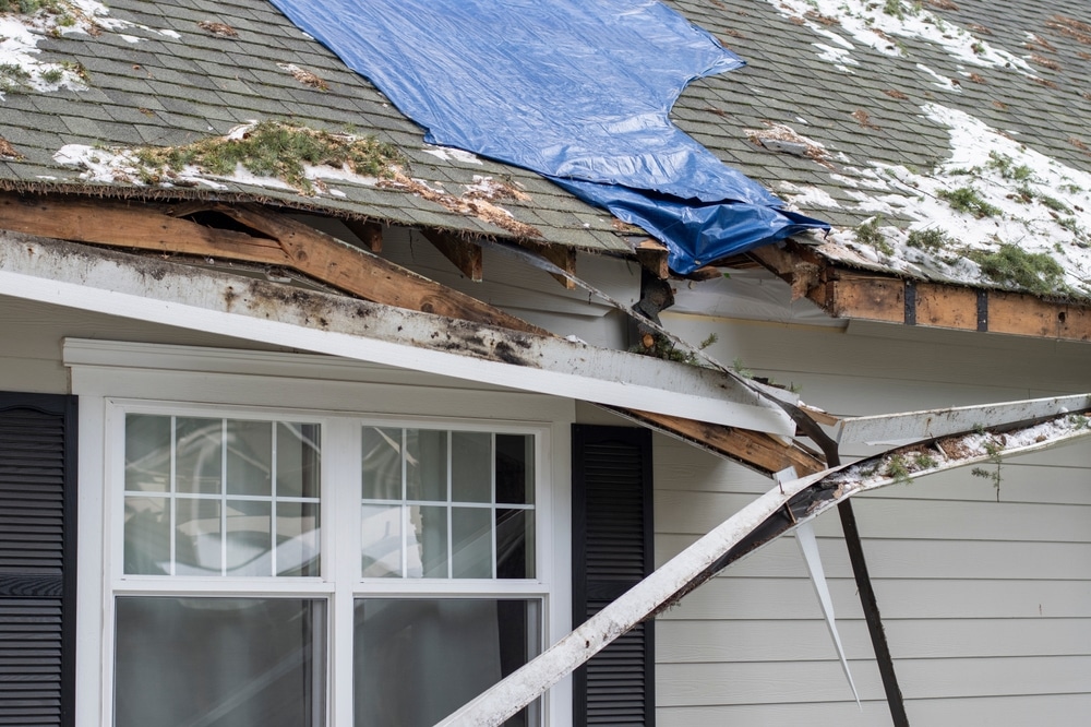 Storm damage in idaho