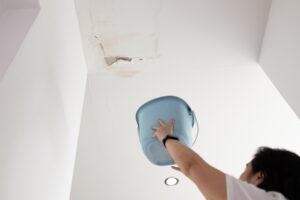 What to do when water is leaking from your ceiling