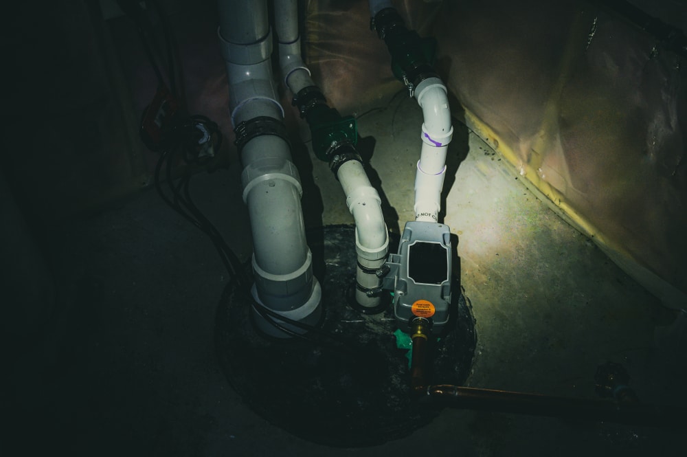 Sewer Backup sump pump
