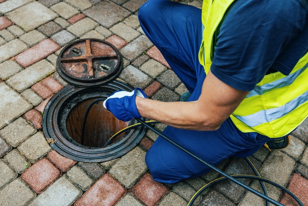 Sewer backup repair