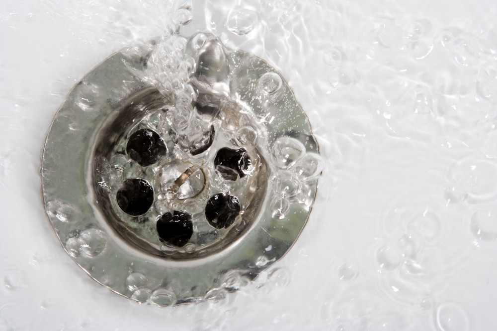 Bubbling drain