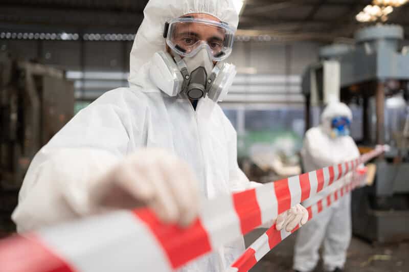 Asbestos containment