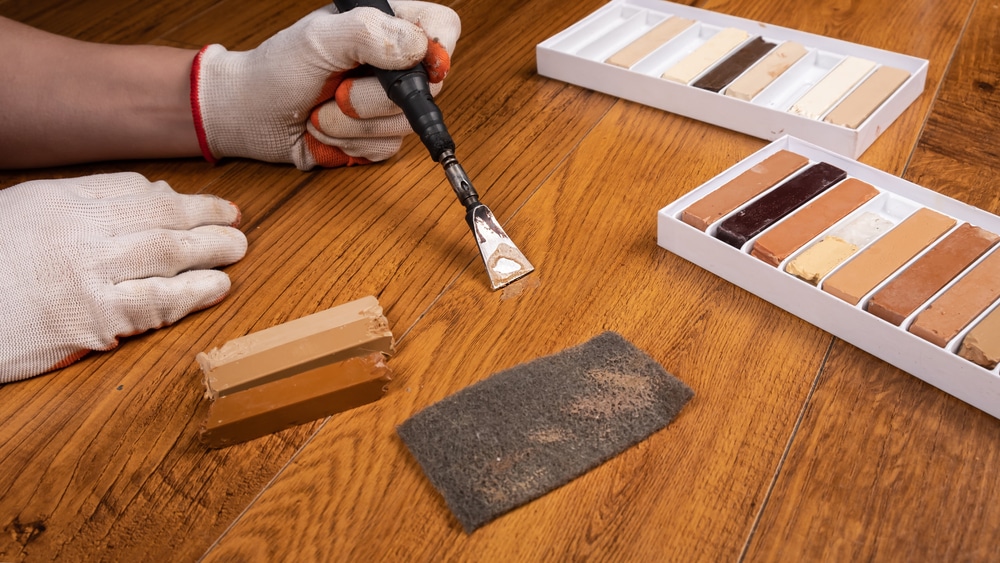 Wood furniture restoration